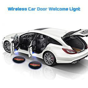 Universal Wireless Car Projection LED Projector Door Shadow Light