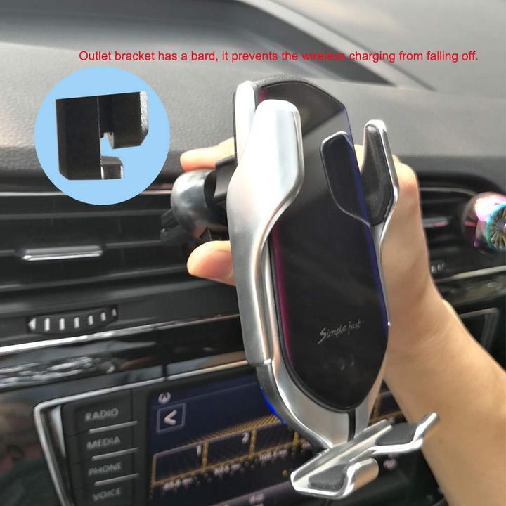 【Last Day 60% OFF】--Wireless Automatic Sensor Car Phone Holder and Charger